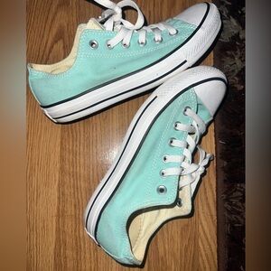 Converse Mint Green Sneakers